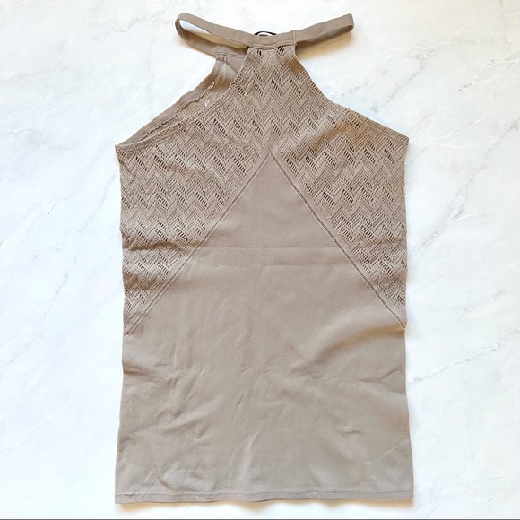 Victoria Secret Sexy Halter Top Seamless Taupe XS - Picture 3 of 5